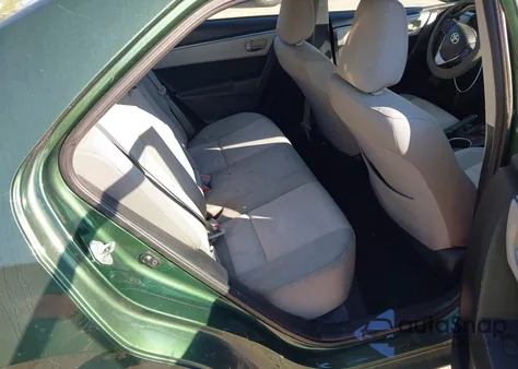 2015 Toyota Corolla Le из США, поврежденный, VIN 2T1BURHEXFC395353